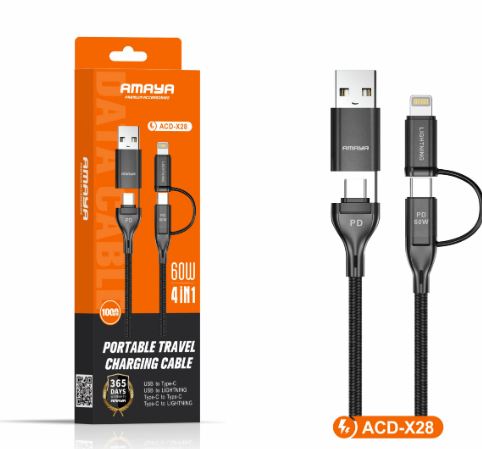 CARGADOR ACD-X28 4 en 1