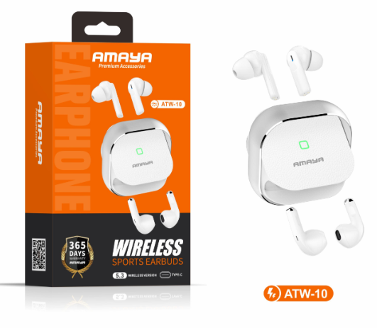 Auriculares Inalámbricos ATW-10 – Sonido Premium y Conectividad Total 🎧
