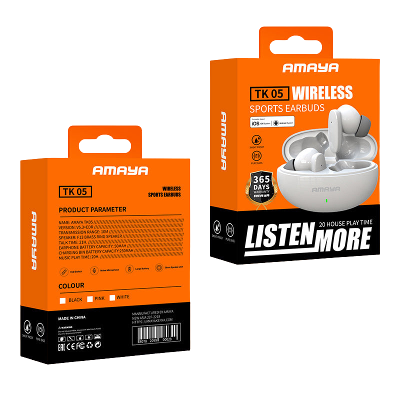 Auriculares deportivos inalámbricos Amaya TK 05